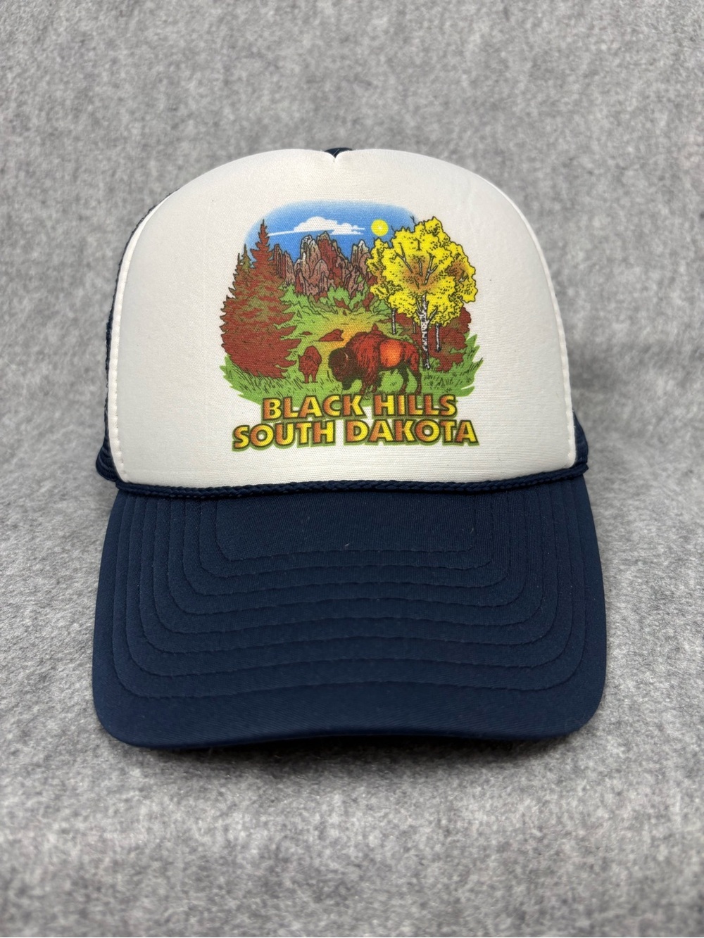 Vintage Black Hills South Dakota Nissin Trucker Hat